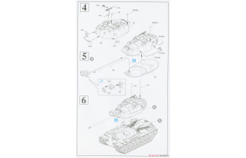 Сборная модель M103A2 HEAVY TANK