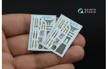 3D Декаль интерьера кабины Tornado Gr.1 (Italeri) (с 3D-печатными деталями)