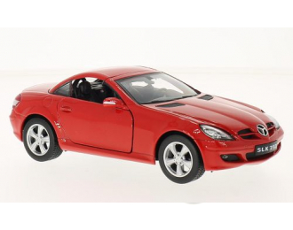 MERCEDES-BENZ SLK 350, red