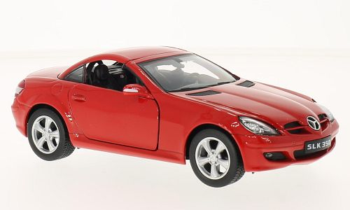 MERCEDES-BENZ SLK 350, red