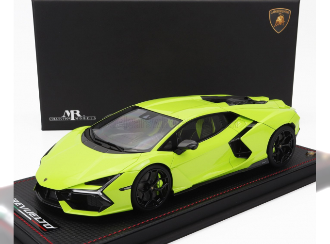 LAMBORGHINI Revuelto Hybrid (2023) - Con Vetrina - With Showcase, Verde Scandal - Green