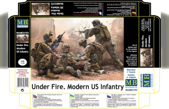 Сборная модель Under Fire. Modern US Infantry