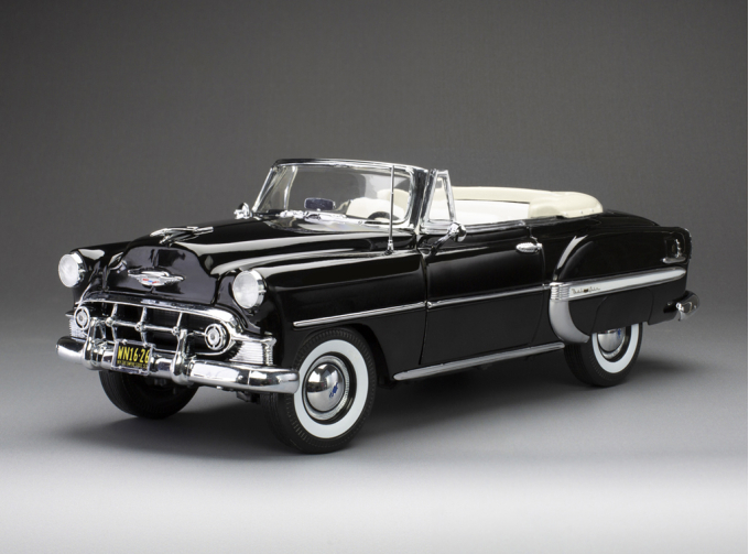 CHEVROLET Bel Air Open Roof Convertible (1953), black