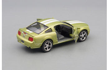 FORD Mustang GT (2006), light green metallic / white