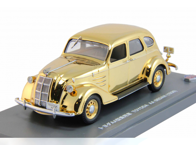 TOYODA AA Sedan (1936), gold plated