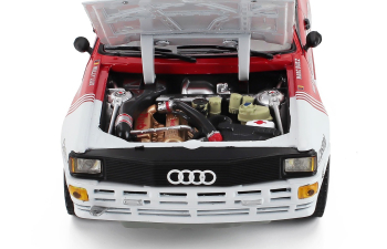 AUDI Quattro A1 Team Belga №3 Winner Rally Haspengouw (1983) Marc Duez - Willy Lux, Red White