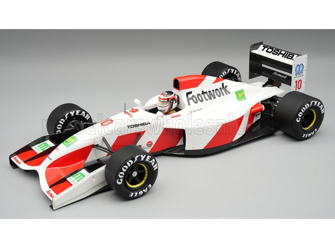 Footwork F1 FA13 Mugen HONDA  №10 Japan GP (with pilot figure) (1992) Aguri Suzuki
