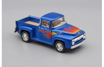 FORD F-100 Pickup Fire (1956), blue