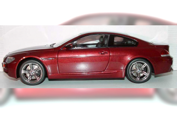 BMW M6 Coupe (E63) (2005), indianapolis red metallic