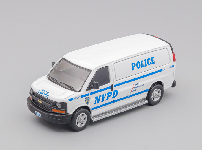 CHEVROLET Express New York City, New York Police, white