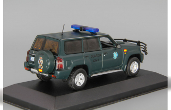 NISSAN Patrol GR G.A.R. Guardia Civil (2005), green matte