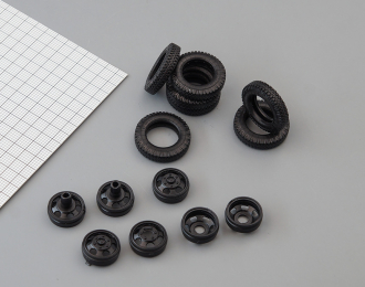 Резина, диски для Горький 51, компл. из 7 колес