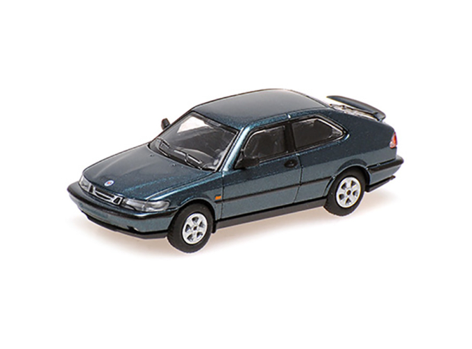 SAAB 900 Turbo 16S (Aero) Coupe (1987), green metallic