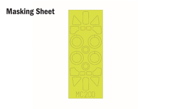 Сборная модель MACCHI Mc.202 Saetta Airplane Military 1943