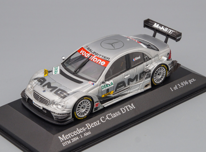 MERCEDES-BENZ C-Class DTM Team AMG J. Alesi #8 (2004), silver