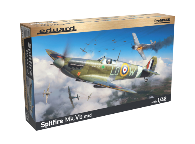 Сборная модель supermarine Spitfire Mk.Vb mid ProfiPACK Edition