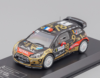 CITROEN Citroen Ds3 Abu Dhabi Wrc N1 Rally France (2013) S.Loeb - D.Elena, matt black / gold / red