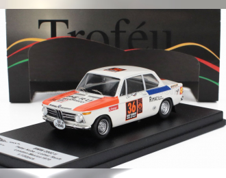 BMW 2002 Ti №36 Rally Londra-messico (1970) Peter Kube - Lothar Ranft, White Blue Red
