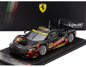 FERRARI 296 Gt3 3.0l Twin Turbo V6 Team Ponos Racing №45 Gt300 Super Gt (2025) Kei Cozzolino - Takuro Shinoara, Orange Black Yellow