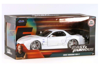 MAZDA Rx-7 Coupe (1993) - Fast & Furious, White