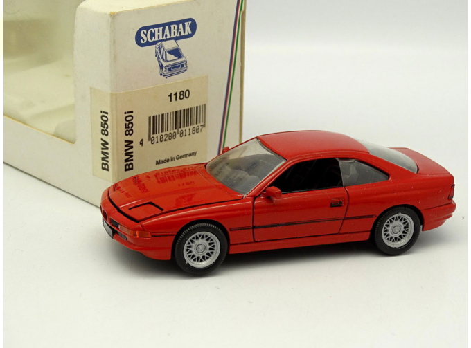 BMW 850i (1995), red