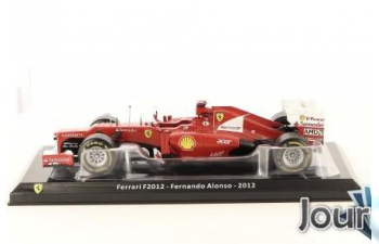 FERRARI F2012 (2012) - Fernando Alonso, Les grandes FERRARI F1 mythe et passion 4