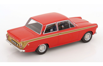 FORD Lotus Cortina MK I (1966), red/gold