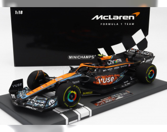 McLAREN F1 Mcl36 Mercedes Team Mclaren N4 Abu Dhabi Gp (2022) Lando Norris, Orange Light Blue