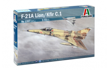 Сборная модель Самолет F-21A LION / KFIR C.1