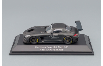 MERCEDES-BENZ SLS AMG GT3 45th Anniversary темно-серый металлик