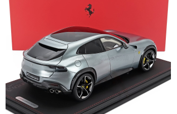 FERRARI Purosangue Suv Panoramic Roof (2022) - Con Vetrina - With Showcase, Grigio Titanio - Grey