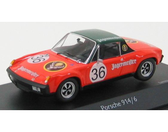 PORSCHE 914/6 #36, orange / green