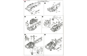 Сборная модель Hino HH седельный тягач