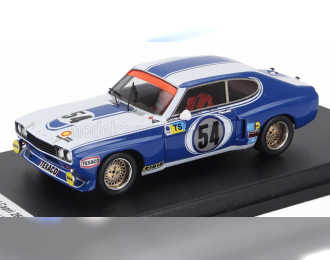 FORD Capri 2600 Lv 3.0l V6 №54 24h Le Mans (1973) Gerry Birrel - Hans Heyer, White Blue