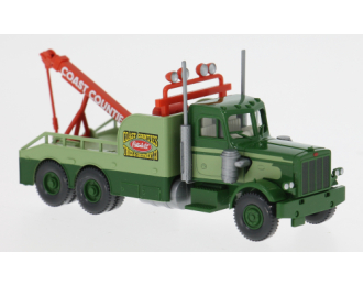 PETERBILT эвакуатор (tow truck) Coast Counties (1977), зеленый