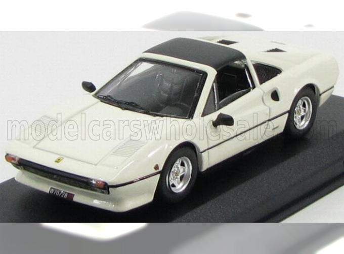 FERRARI 308 Gts Black Roof 1978, White