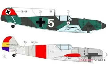 Сборная модель Messerschmitt Bf 109A "Anton" First Blood
