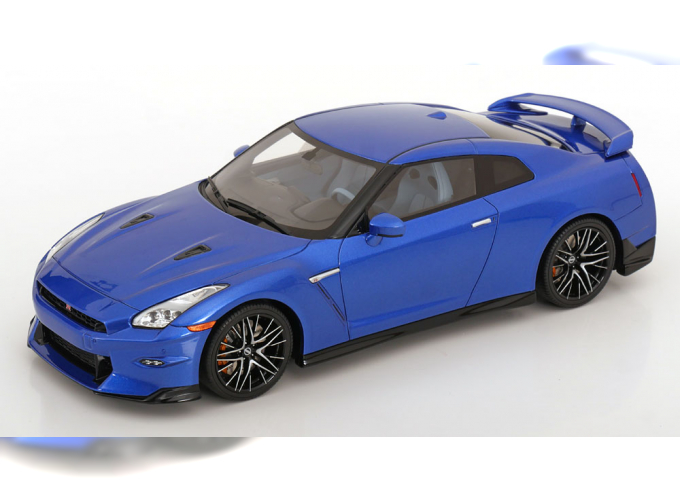 NISSAN Skyline GT-R R35 (2024), blue metallic