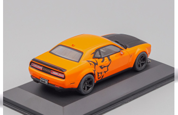 DODGE Challenger SRT Demon V8 6 2l (2018), orange-matt-black