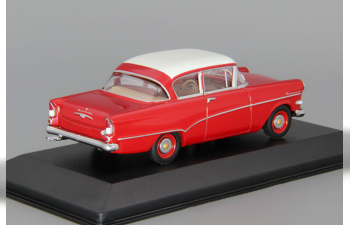 OPEL Rekord P1 Limousine 2-door (1958-60), red / white