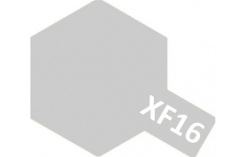 Краска акриловая алюминиевый матовый XF-16 Flat Aluminum,10мл.