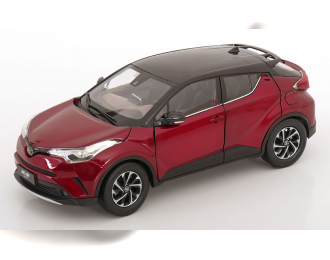 TOYOTA Izoa (2020), red metallic/black