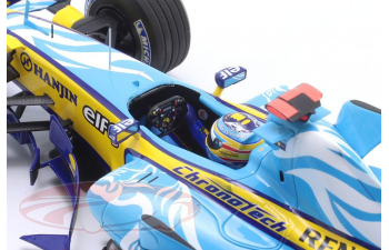 RENAULT R26 #1 Winner British GP Formula 1 World Champion Fernando Alonso (2006)