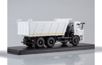 Камский грузовик 6520 самосвал (рестайлинг), белый