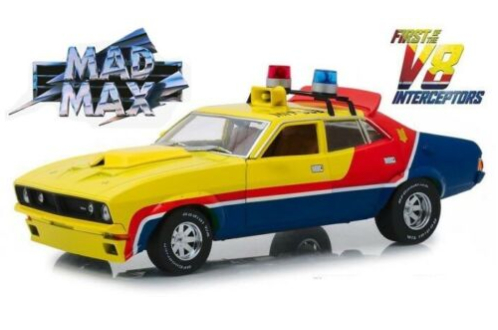 FORD Falcon XB V8 Interceptor "M.F.P." (из к/ф "Безумный Макс") 1974 Yellow