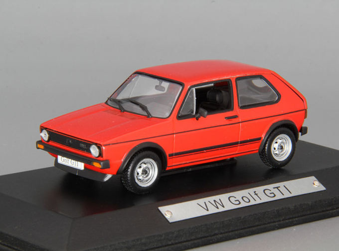 VOLKSWAGEN Golf I GTI (1976), red