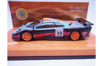 McLAREN F-1 Gtr N 39 Le Mans 1997 R.bellm - A.gilbert Scott - M.sekiya, Light Blue Black