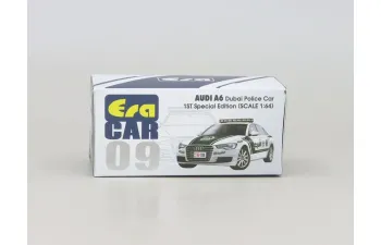 AUDI A6 Dubai Police (2009), green/white