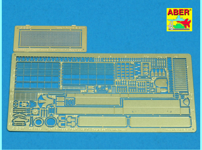 Фототравление Soviet Medium Tank Vol.1 - basic set T-34/76 model 1941