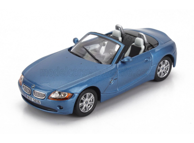BMW Z4 Spider Cabriolet Open (2003), blue